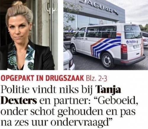 Arrestata l'ex miss Belgio Tanja Dexters per traffico di droga. Ma è stato un errore
