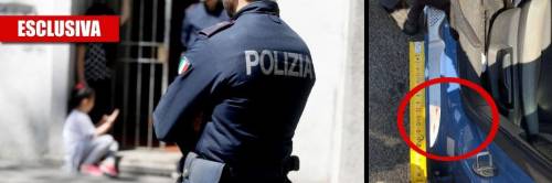 "Lo hanno zaccagnato al petto". Così il poliziotto è stato trafitto