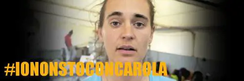 #IoNonStoConCarola