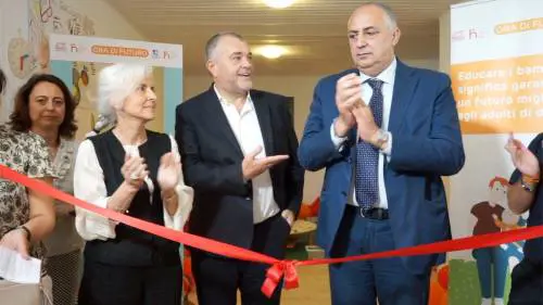 Giovanna Marano, Stefano Gentili e Roberto Lagalla