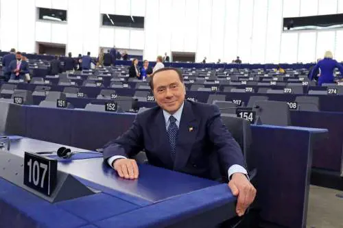 Berlusconi a Strasburgo
