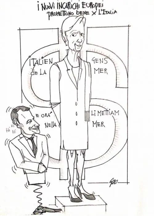 La vignetta del giorno - La nuova Ue e l'Italia