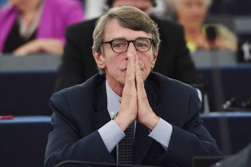 Sassoli presidente dell'Europarlamento: vince il blocco anti sovranista