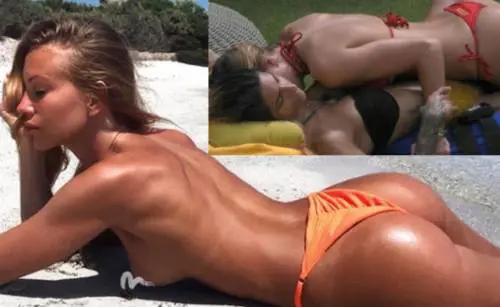 Gf, Taylor Mega mostra l'abbraccio hot con Erica Piamonte: "Mia"