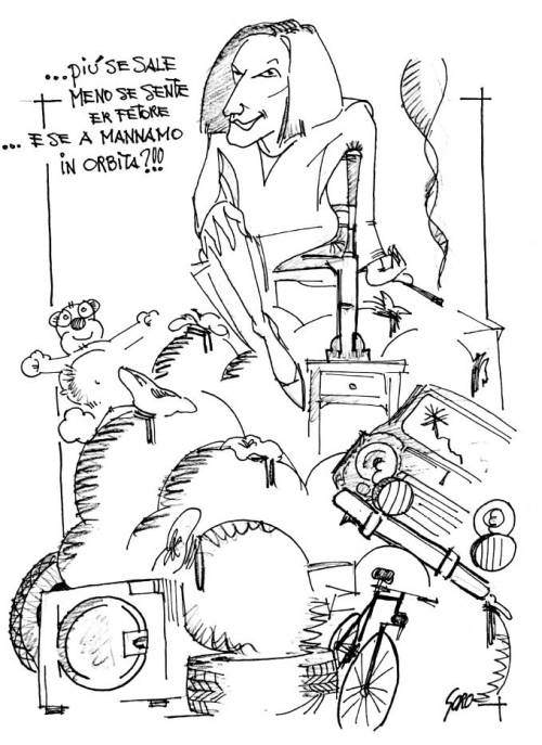 La vignetta del giorno: mandare i rifiuti in orbita