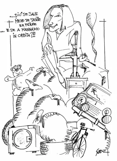 La vignetta del giorno: mandare i rifiuti in orbita