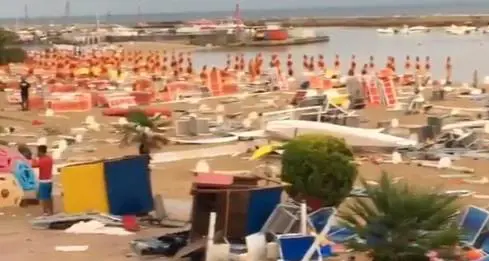 Italia invasa da maltempo: venti fino a 150 km/h e grandine