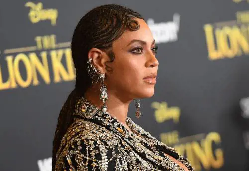 Beyoncé alla premiere de "Il Re Leone"