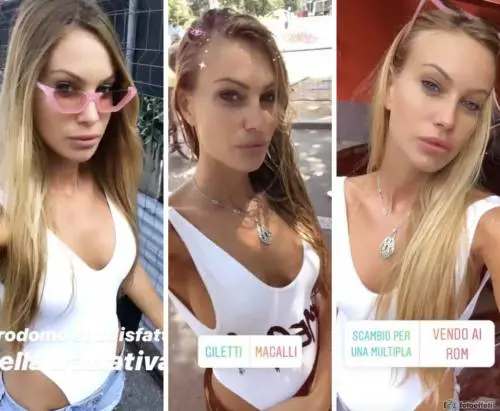 La folle giornata di Taylor Mega: dal tuffo nella fontana al campo rom