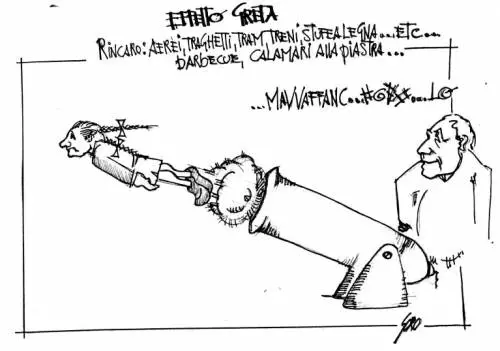 La vignetta del giorno: ecco l'effetto Greta