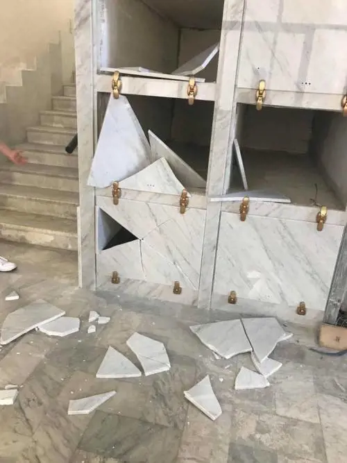 Caserta, cimitero trasformato in autolavaggio tra degrado e disagi