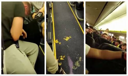 Ryanair, il volo diventa un incubo:  70 passeggeri ubriachi urlano  e vomitano per ore nell'aereo