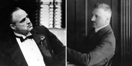Amedeo Peter Giannini come il padrino di Marlon Brando