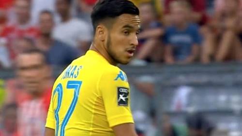 Aggressione Ounas, arresti domiciliari per cinque tifosi del Frosinone