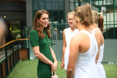 Kate Middleton nella giornata finale dei giochi di Wimbledon 