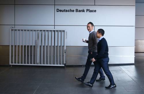 Deutsche Bank licenzia 18.000 dipendenti