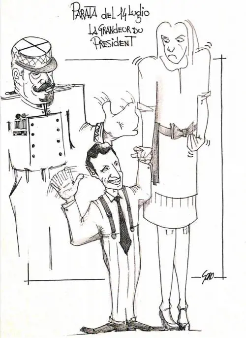 La vignetta del giorno: la grandeur du president