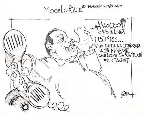 La vignetta del giorno: ecco il modello Riace