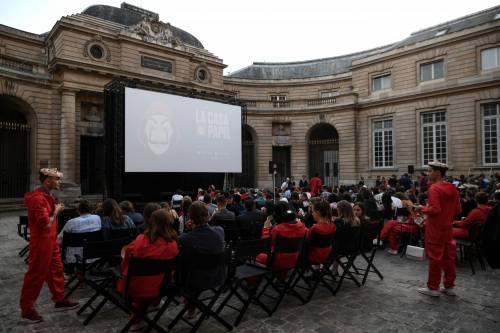 A Parigi la presentazione de "La Casa di Carta"