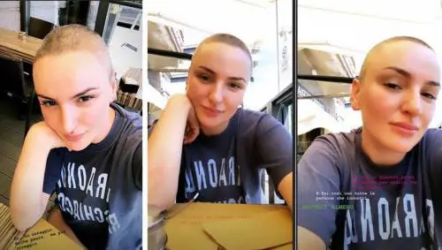 Arisa si rasa i capelli: "Se non ti piaccio, amami per quello che sono dentro"