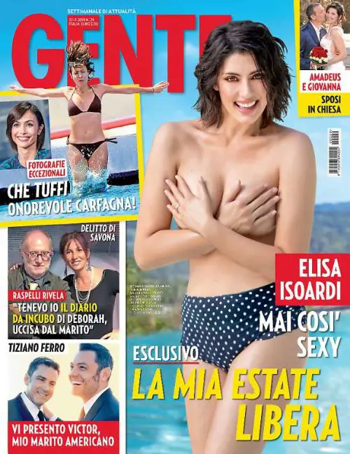Elisa Isoardi in topless: “Riprendo in mano la mia vita”