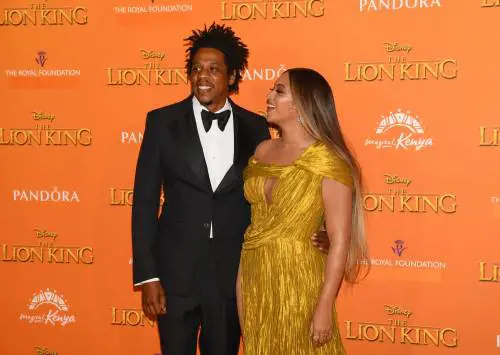 Beyoncé alla première de "Il Re Leone": foto