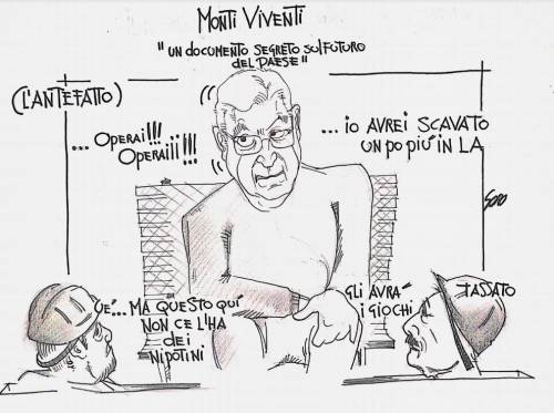 La vignetta del giorno: Monti viventi