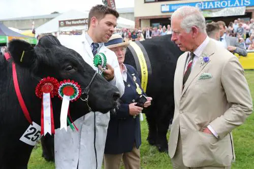 Il principe Carlo e Camilla in attesa del Royal Welsh Show