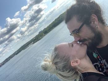 Veera Kinnunen e Dani Osvaldo in vacanza insieme: è scoppiato l'amore