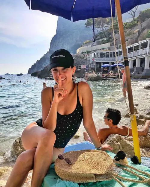 Ecco perché Caterina Balivo indossa solo costumi interi