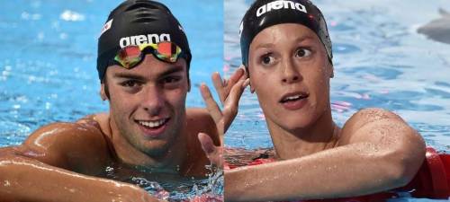 Mondiali di nuoto, Pellegrini e Paltrinieri vincono la medaglia d'oro