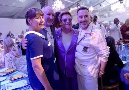 A Parigi il party estivo della "Elthon John Aids Foundation"