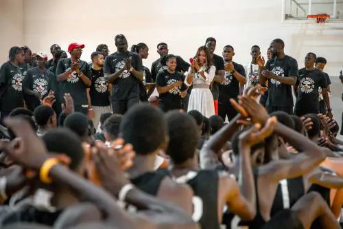 Naomi Campbell in Senegal per il Girl's Empowerment