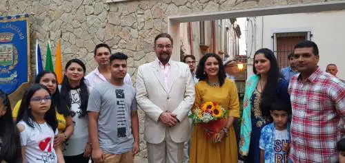 Kabir Bedi, il Sandokan della televisione, cittadino onorario nel Salernitano