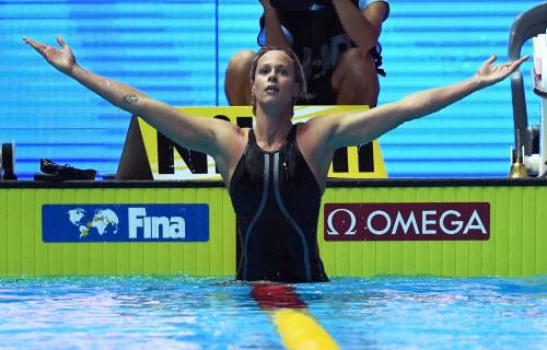 Le stelle del nuoto si sfidano nella International Swimming League