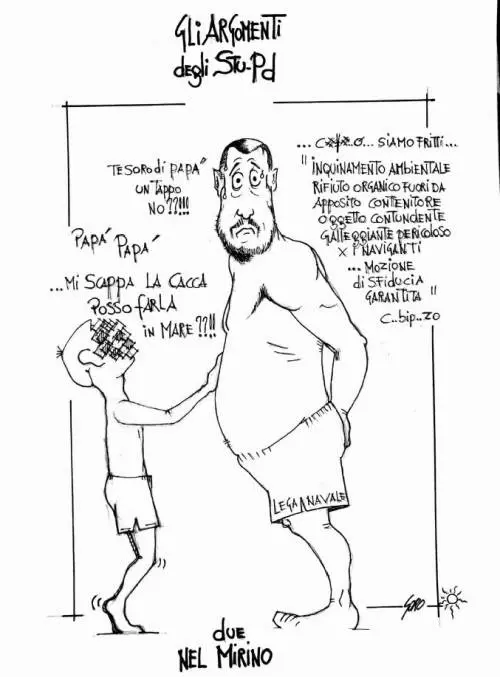 La vignetta del giorno: quei due nel mirino