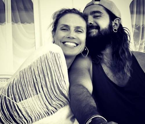 Heidi Klum e Tom Kaulitz, luna di miele a Capri