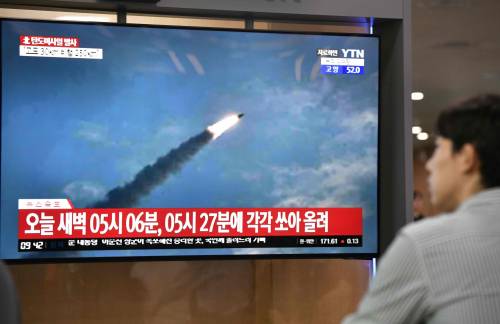 Corea del Nord, terzo test missilistico negli ultimi sette giorni