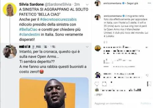 Mentana e Sardone ​si scontrano su Facebook