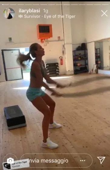 Ecco il segreto per avere il corpo di Ilary Blasi