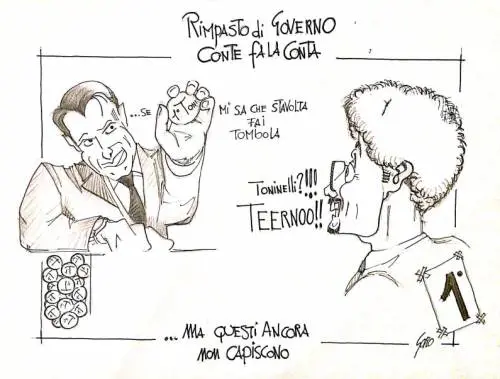 La vignetta del giorno: Danilo Toninelli, sei fuori