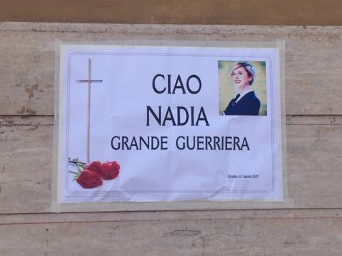 Taranto, l'ultimo saluto a Nadia Toffa