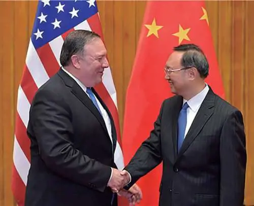 Yang Jiechi incontra Pompeo. Si attenuano le asperità Usa-Cina