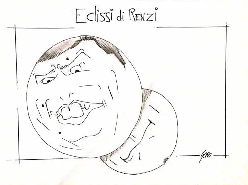 La vignetta del giorno: Zingaretti sempre più in ombra