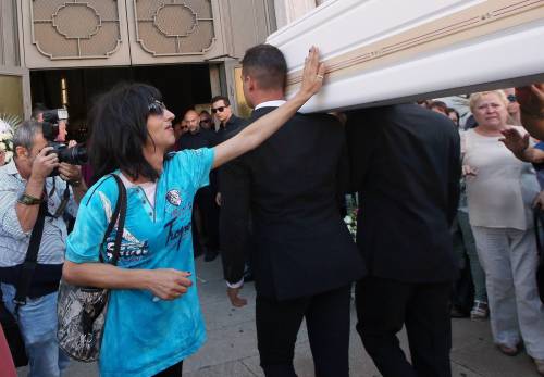 I funerali di Nadia Toffa