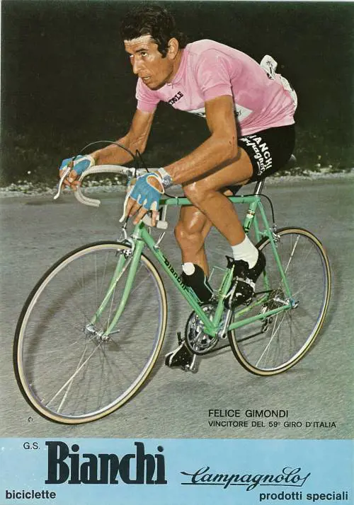 Felice, stella nel firmamento come Coppi
