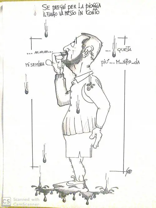La vignetta del giorno - Se preghi per la pioggia, il fango va messo in conto