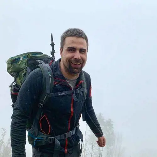 David, l'alpinista cieco che sfida il Monte Bianco