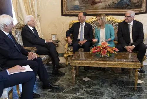 Consultazioni, Meloni al Quirinale: "Voto o governo di centrodestra"