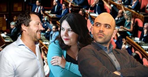 Con Salvini fuori dal governo,  come faranno Saviano e Murgia?
